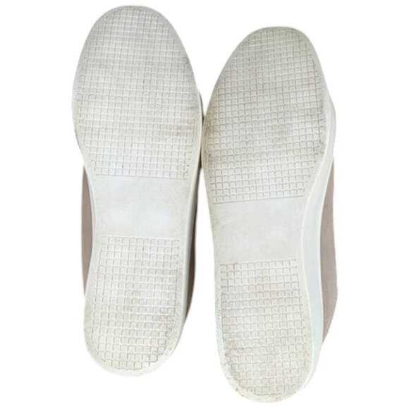 AQUA Women's Piper Suede Platform Sneakers Taupe Size 8.5 - Picture 13 of 14